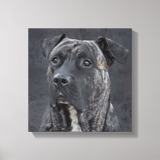 Toile Perro de Presa Canario - Dogo Canario (Recto)