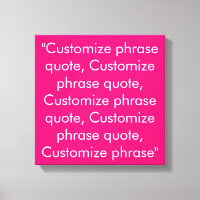 Personnaliser phrase citation élégant fuchsia blan