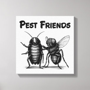 Toile Pest Friends BFF