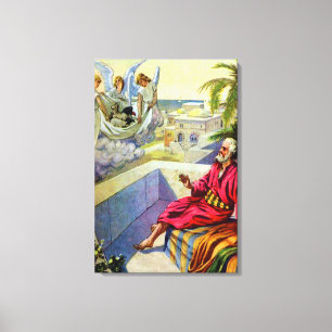 Toile peter et le capitaine romain Wrapped Canvas