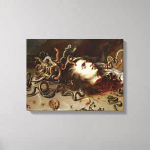 Toile Peter Paul Rubens - Le Chef De La Medusa - P Baroq
