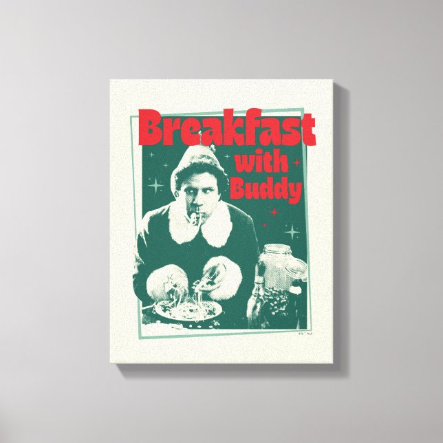 Toile Petit-Déjeuner Avec Buddy (Recto)