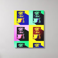 Petit-déjeuner de champions pop art