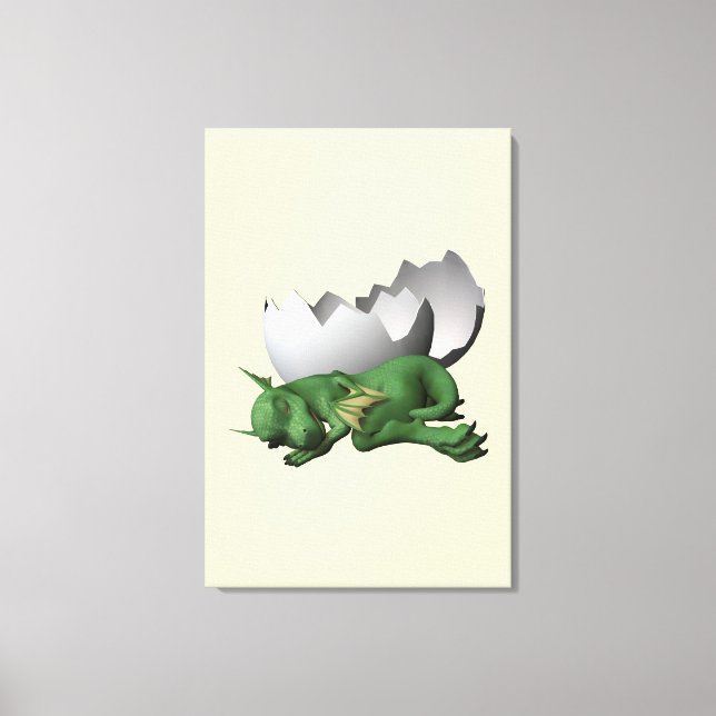 Toile Petit Dragon (Recto)