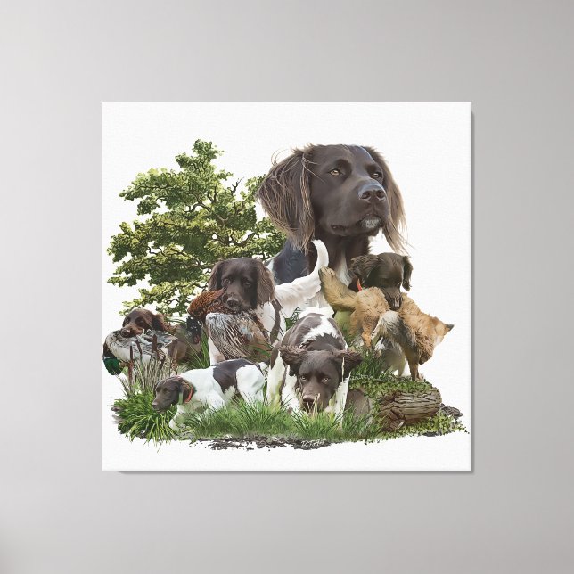 Toile Petit Munsterlander (Recto)