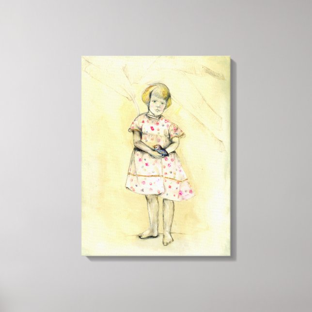 Toile Petit oiseau de Passarinha 2013 (Recto)