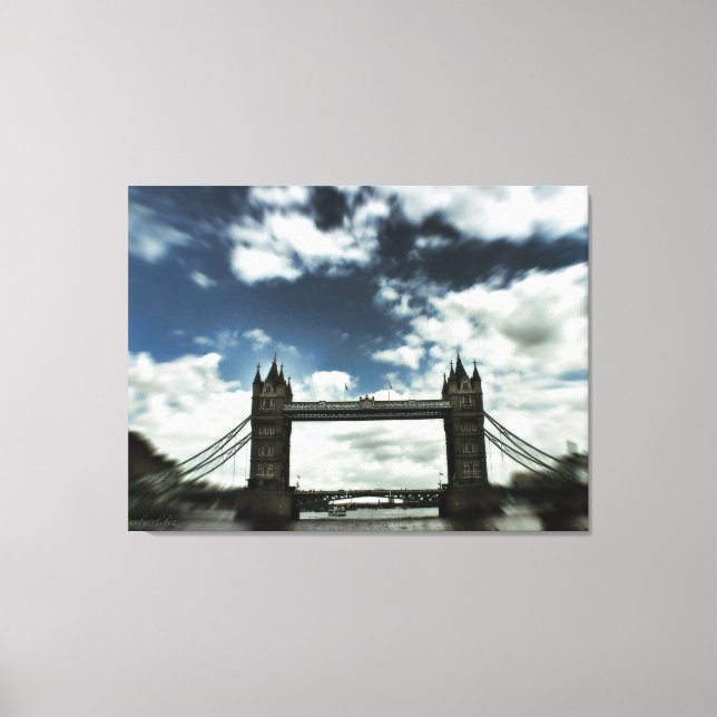 Toile Petit voyage : London Bridge (UK) Royaume-Uni (Recto)