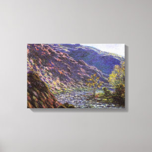 Toile Petite Creuse, Lumière du soleil par Claude Monet