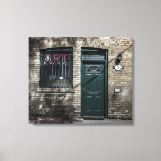 Toile Petite rue Tiny No 11 version couleur