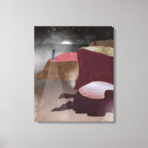 Toile Phare brumeux