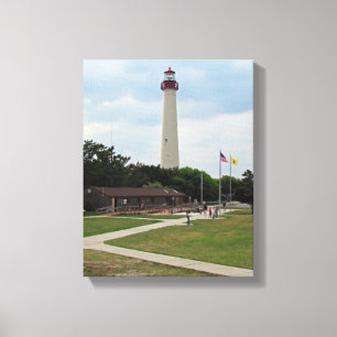 Toile Phare de Cape May