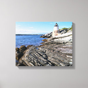 Toile Phare de Castle Hill, Rhode Island