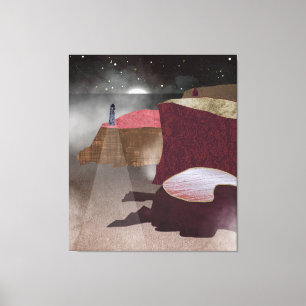 Toile Phare de Foggy