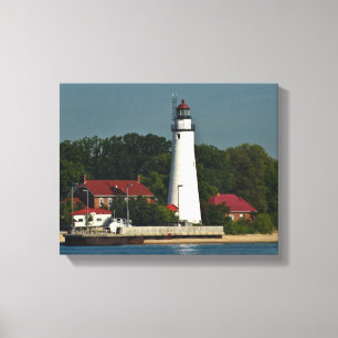 Toile Phare de Gratiot de fort