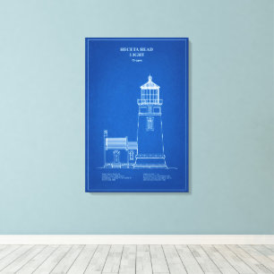 Toile Phare de Heceta Head - Oregon – AD