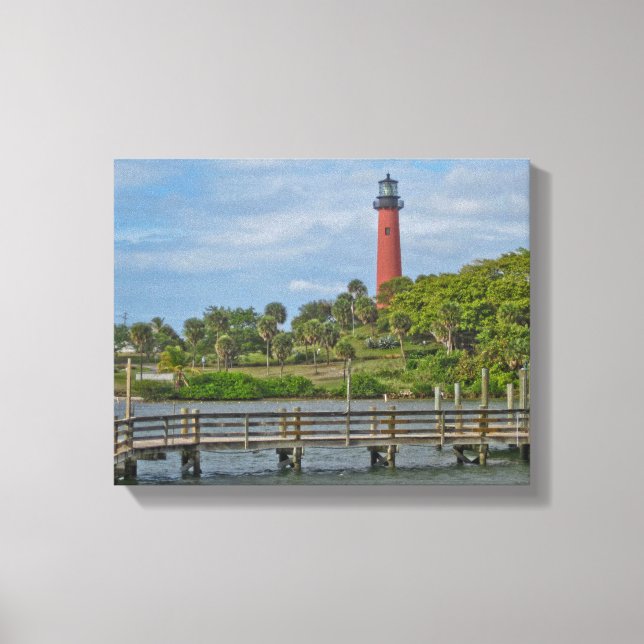 Toile Phare de Jupiter Inlet (Recto)
