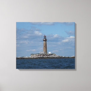 Toile Phare de Little gull Island