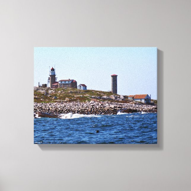 Toile Phare de Matinicus Rock, Maine (Recto)