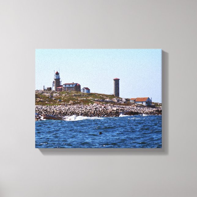 Toile Phare de Matinicus Rock, Maine (Recto)