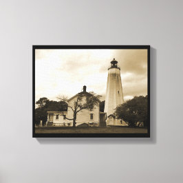 Toile Phare de Sandy Hook