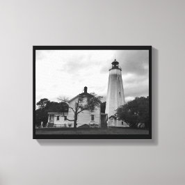 Toile Phare de Sandy Hook