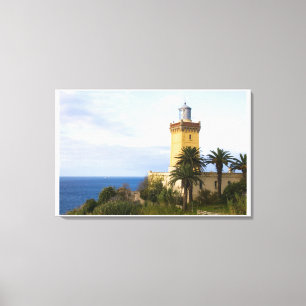 Toile Phare de Tanger au Maroc à Casquette Spartel