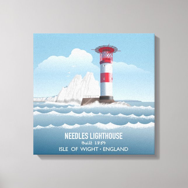 Toile Phare des Needles (Recto)