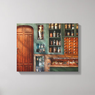 Toile Pharmacie - Médecine - Remèdes pharmaceutiques