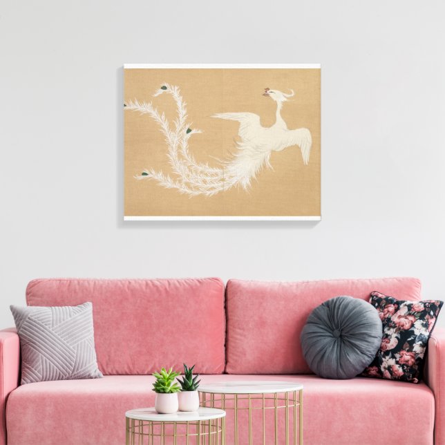 Toile Phénix Blanc  (Insitu(Salon))