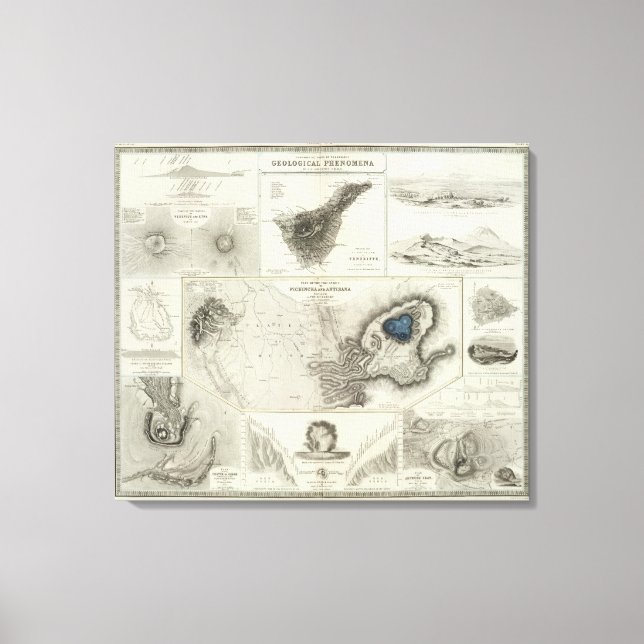 Toile Phénomène géologique (Recto)