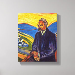 Toile Philosophe Friedrich Nietzsche (par Edvard Munch)