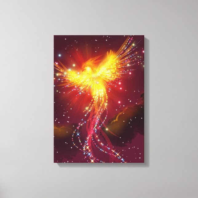Toile Phoenix en vol (Recto)
