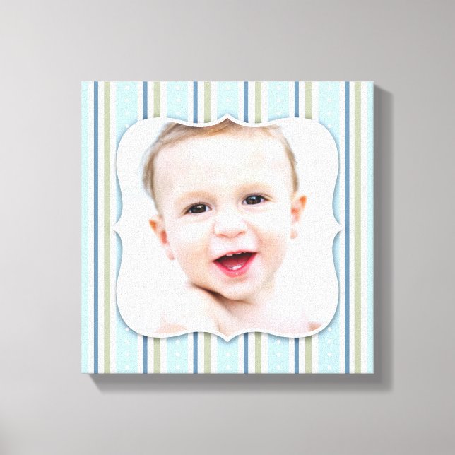 Toile Photo Baby Boy [12x12 pouces] (Recto)