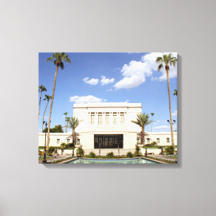 Toile photo du temple mormon de mesa arizona
