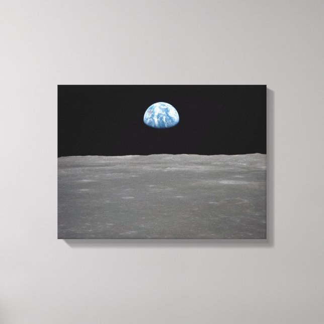 Toile Photo Earthrise (Recto)