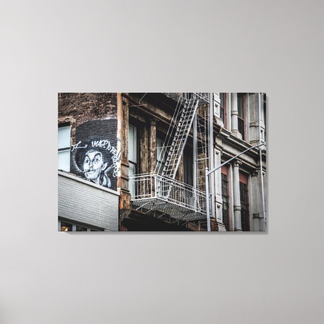 Toile Photo Graffiti de New York (Recto)