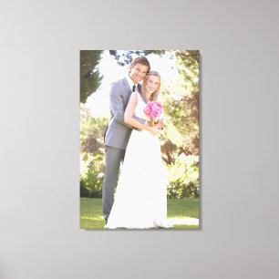 Toile Photo mariage [24x36] pouces