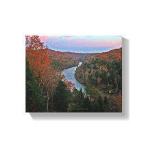 Photo originale Automne Cumberland River Kentucky