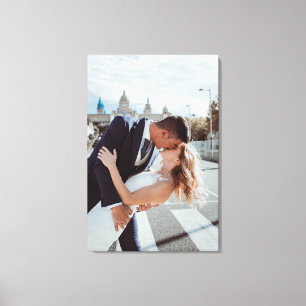 Toile photo personnalisée le jour du mariage Impri