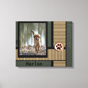 Toile Photo Personnaliser chien
