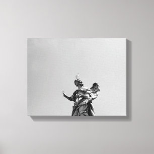 Toile Photo simple et moderne de mouette sur la statue