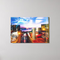 Photographe Abstrait de l'aube dans la ville