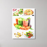 Photographie alimentaire repas frais et sains