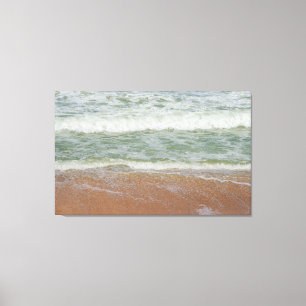 Toile Photographie de plage tropicale Vagues océaniques 