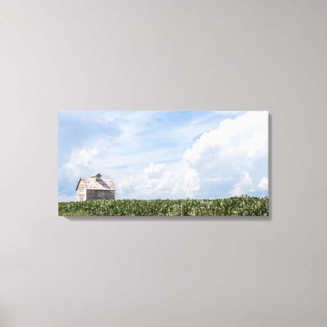 Toile Photos de Old Barns Series - Summer Corn Fields (Recto)