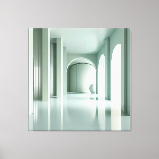 Toile Pièce avec mur à structure verticale (Recto)