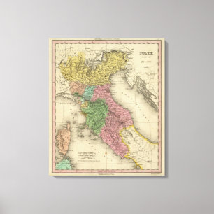 Toile Pièce de nord de l'Italie