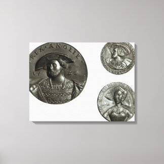 Toile Pièces représentant Henri VIII et Anne Boleyn
