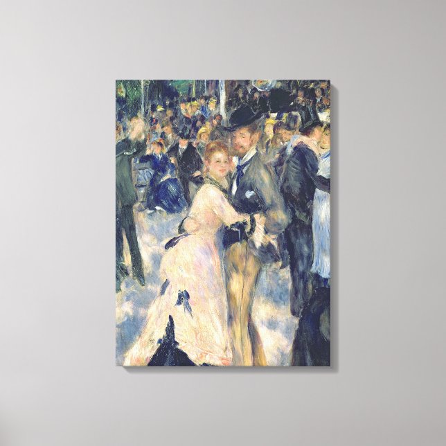 Toile Pierre A Renoir | Boule au Moulin de la Galette (Recto)