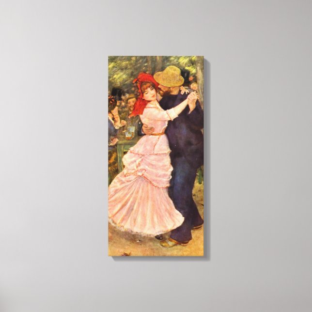 Toile Pierre-Auguste Renoir Danse à Bougiva (Recto)